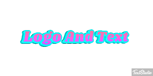 Logo And Text Efecto de texto