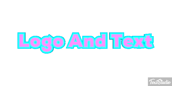 Logo And Text Efecto de texto
