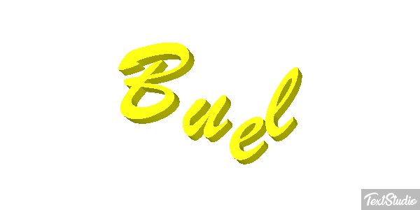 Buel Tekst effect