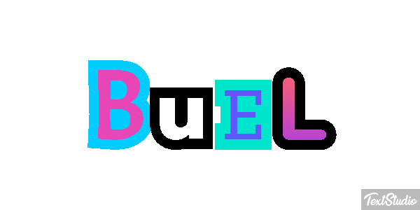 Buel Tekst effect