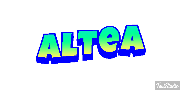 Altea Effetto testo