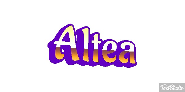 Altea Effetto testo