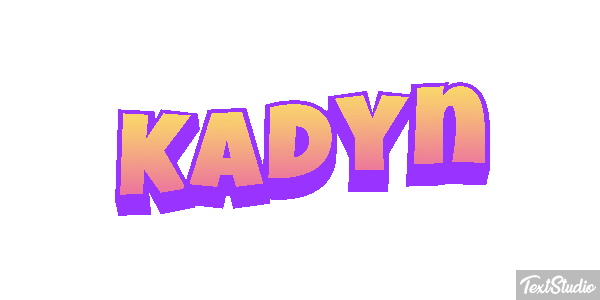 Kadyn Effet de texte