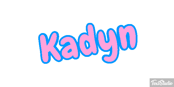 Kadyn Effet de texte
