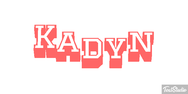 Kadyn Effet de texte