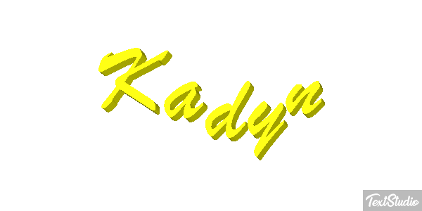 Kadyn Effet de texte
