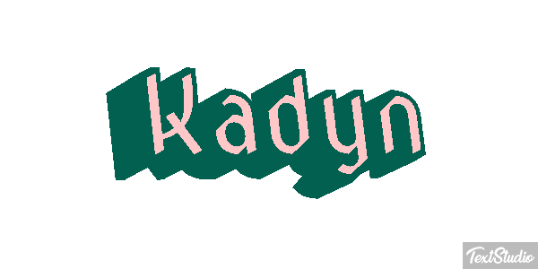 Kadyn Effet de texte