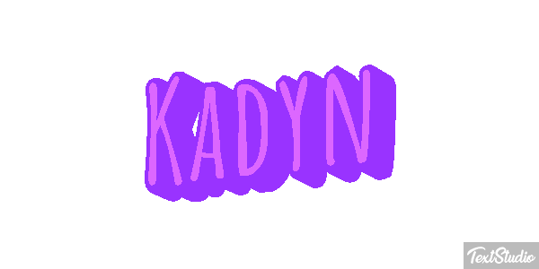 Kadyn Effet de texte