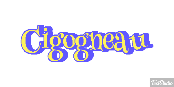 Cigogneau Effet de texte