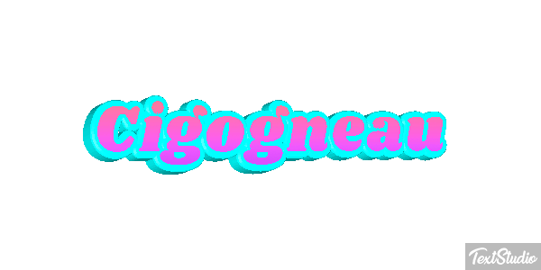 Cigogneau Effet de texte