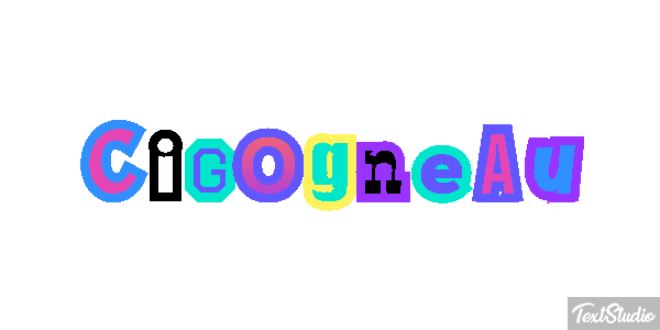 Cigogneau Effet de texte