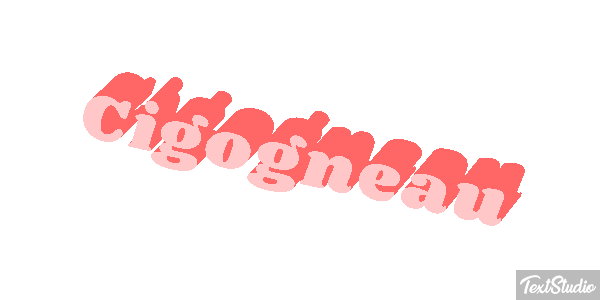 Cigogneau Effet de texte