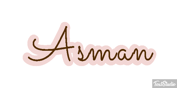 Asman Text effect