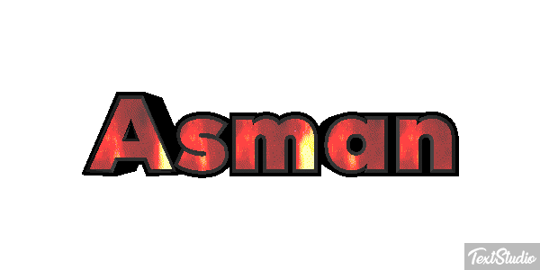 Asman Text effect