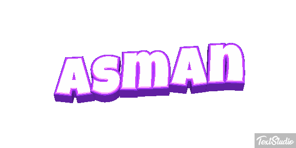 Asman Text effect