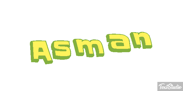 Asman Text effect