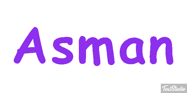 Asman Text effect