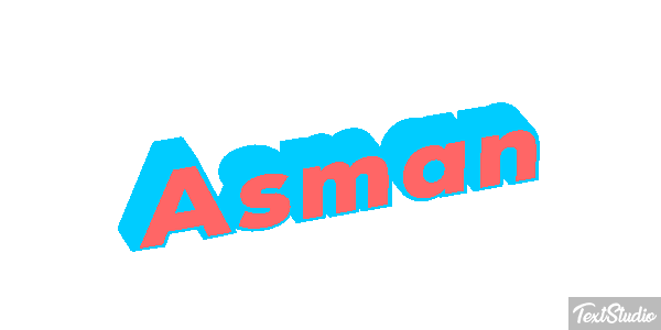 Asman Text effect