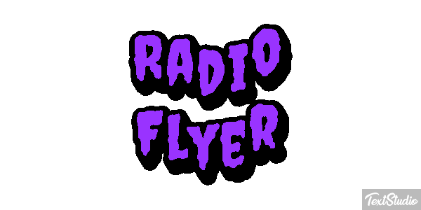 Radio Flyer Effet de texte