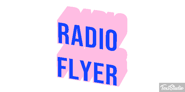 Radio Flyer Effet de texte