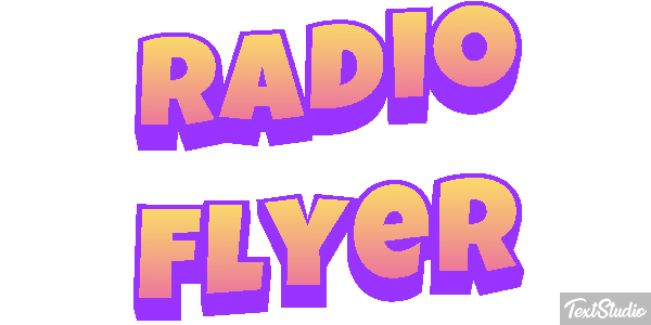Radio Flyer Effet de texte