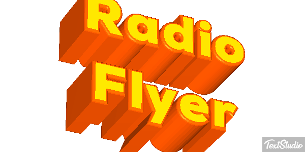 Radio Flyer Effet de texte