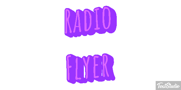 Radio Flyer Effet de texte