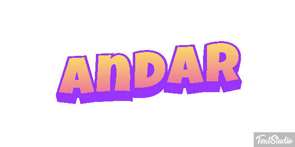 Andar Text effect
