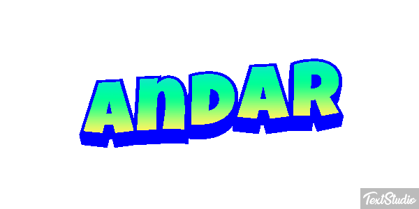 Andar Text effect