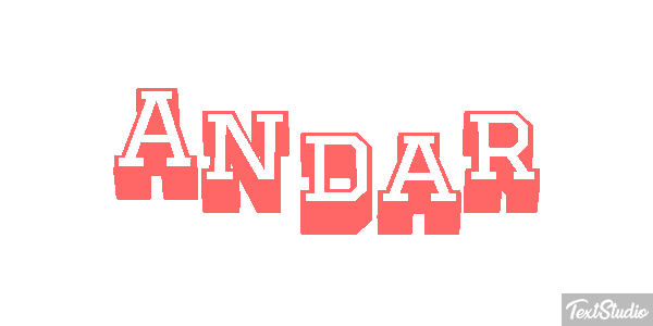Andar Text effect