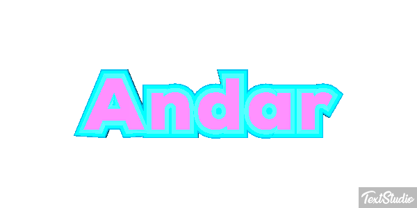 Andar Text effect