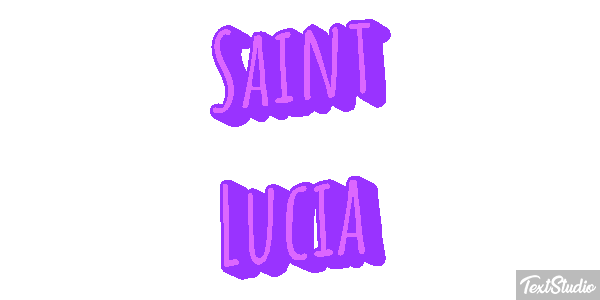 Saint Lucia Text effect