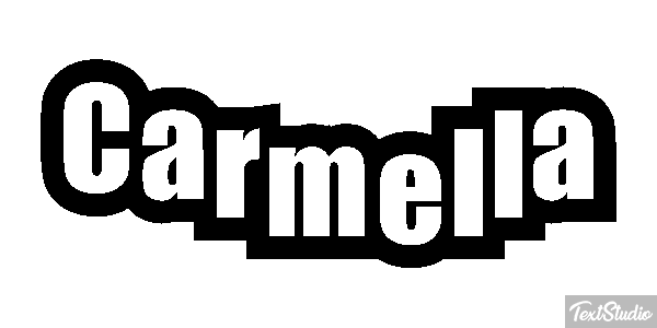 Carmella Text effect