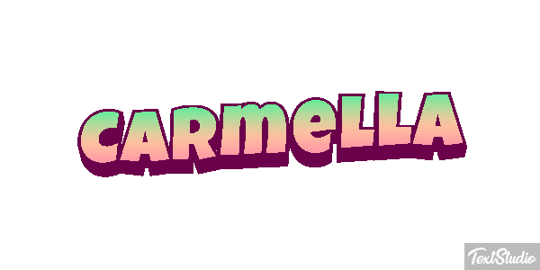 Carmella Text effect