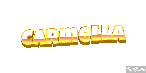 Carmella Text effect