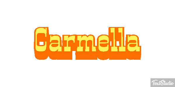 Carmella Text effect