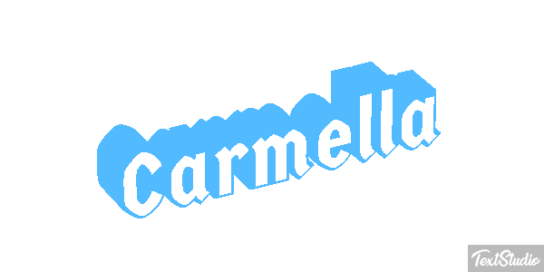Carmella Text effect