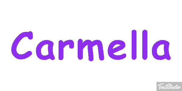 Carmella Text effect