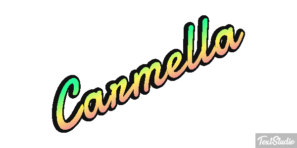 Carmella Text effect
