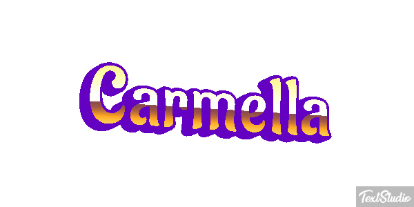 Carmella Text effect