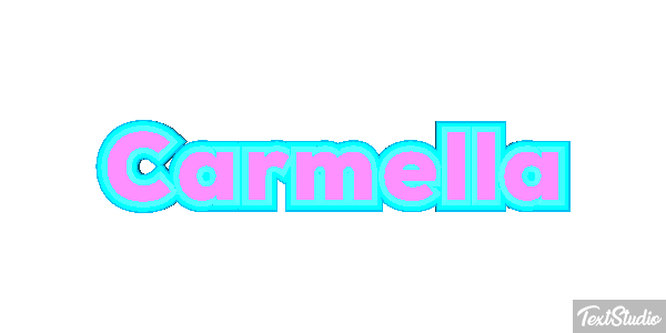 Carmella Text effect