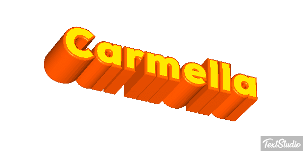 Carmella Text effect