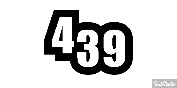 439 Texteffekt