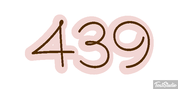 439 Texteffekt