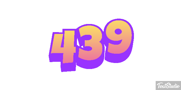 439 Texteffekt