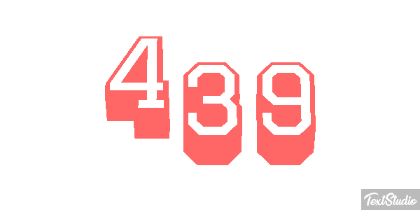 439 Texteffekt