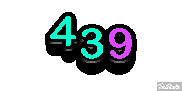 439 Texteffekt