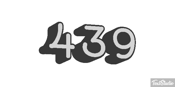 439 Texteffekt