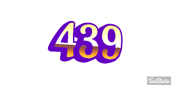 439 Texteffekt