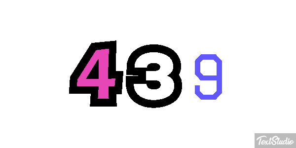439 Texteffekt